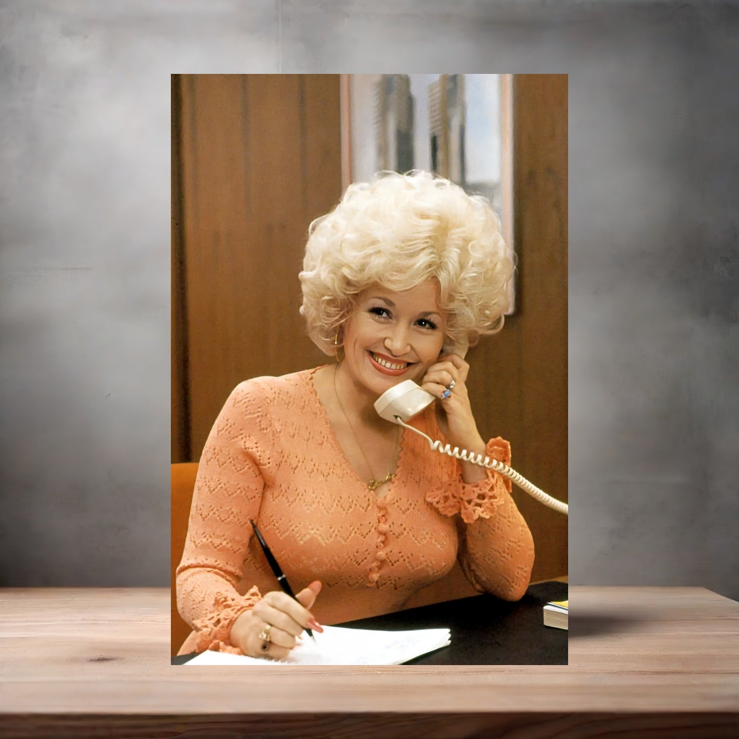 Dolly Parton poster with multiple size and finish options. C2