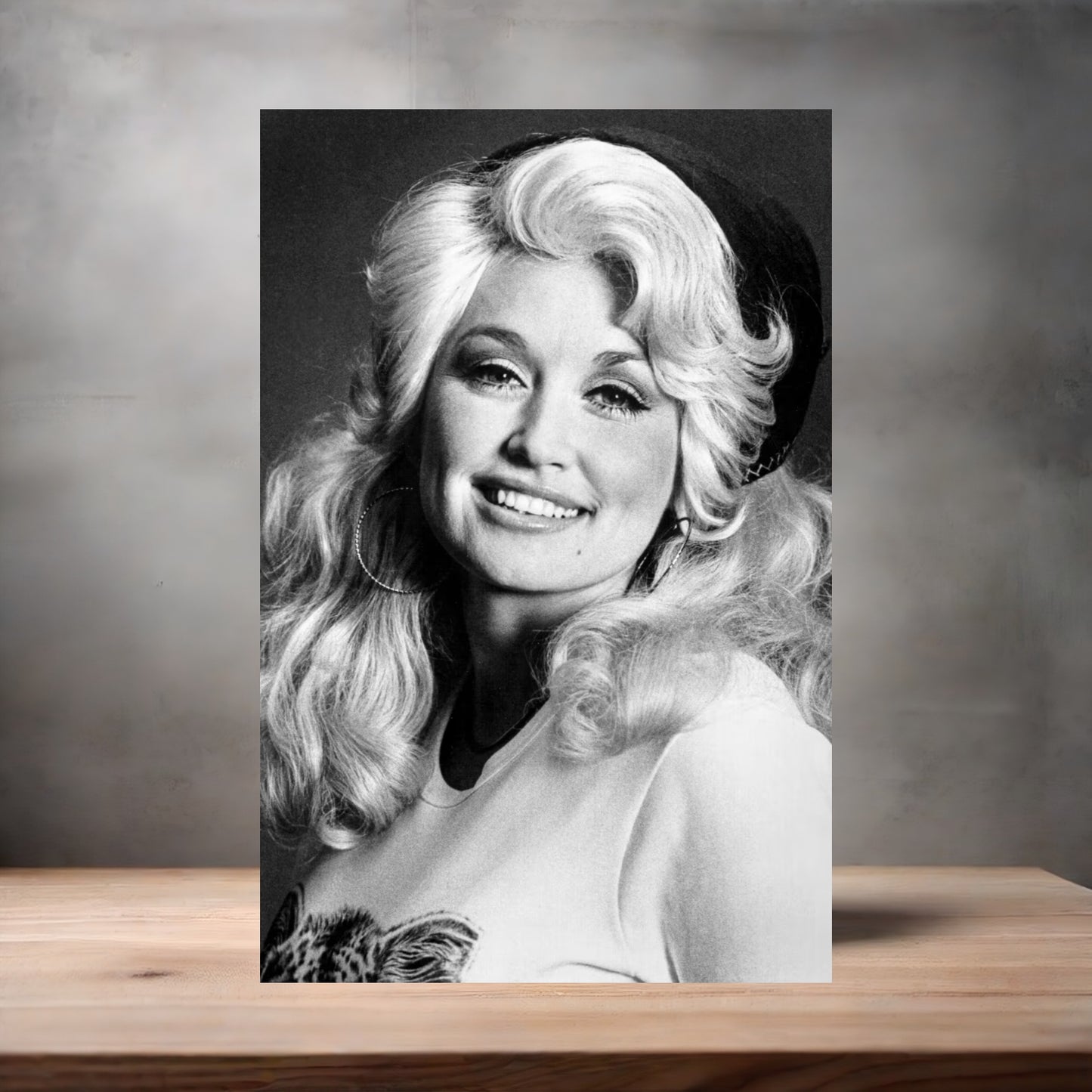 Dolly Parton poster with multiple size and finish options. A8