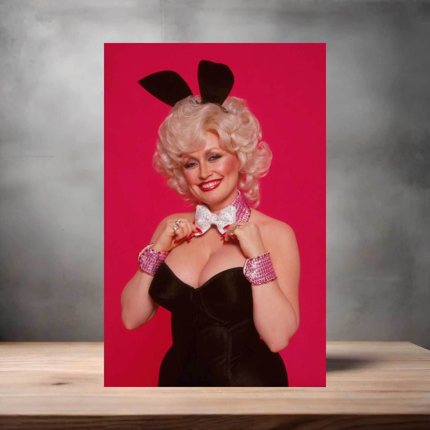 Dolly Parton poster with multiple size and finish options. C1