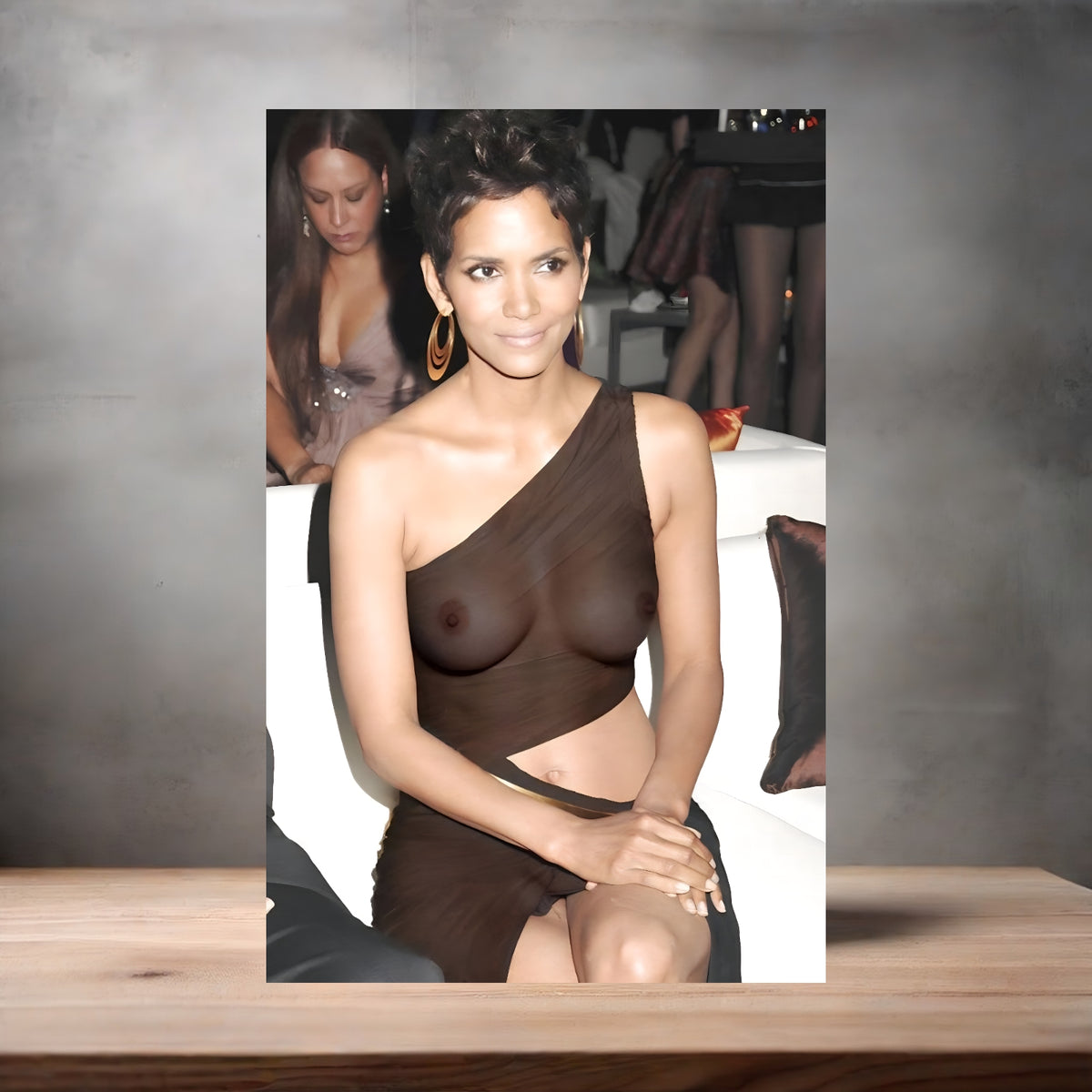 Halle Berry Sexy Posters in glossy or matte. 24 options to choose from. NSFW