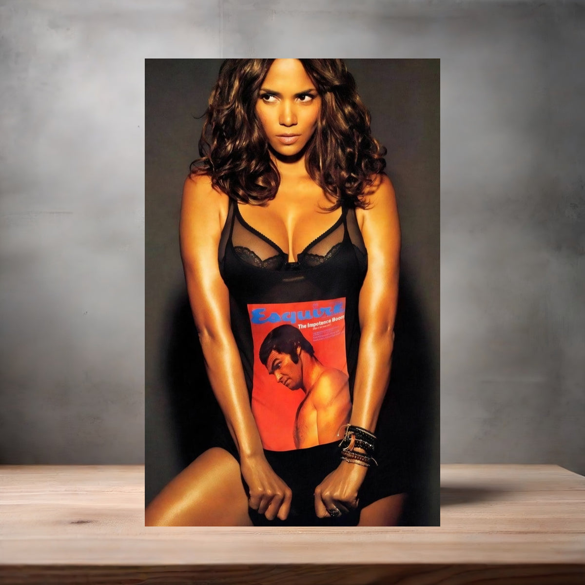 Halle Berry Sexy Posters in glossy or matte. 24 options to choose from. NSFW