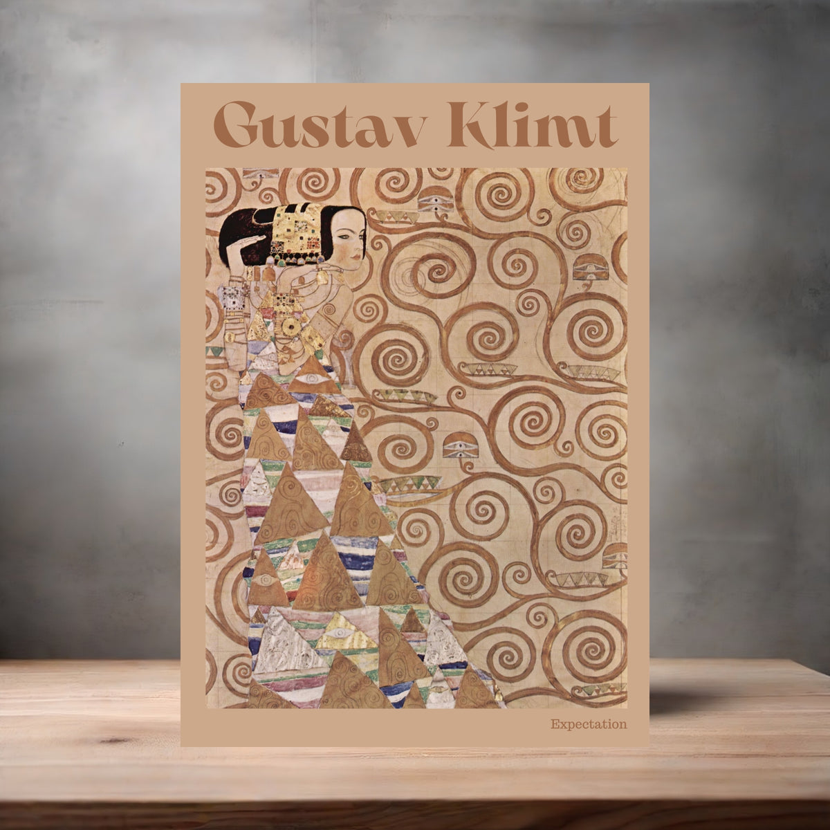 Gustav Klimt poster with multiple size and finish options. Expectation