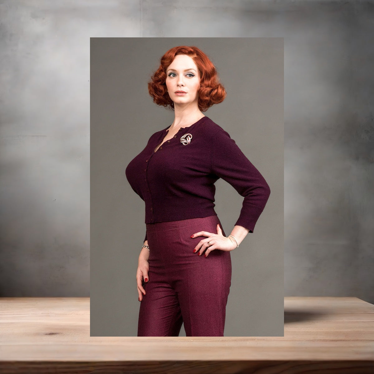 Christina Hendricks Sexy Posters in glossy or matte. 24 options to choose from. Mad Men