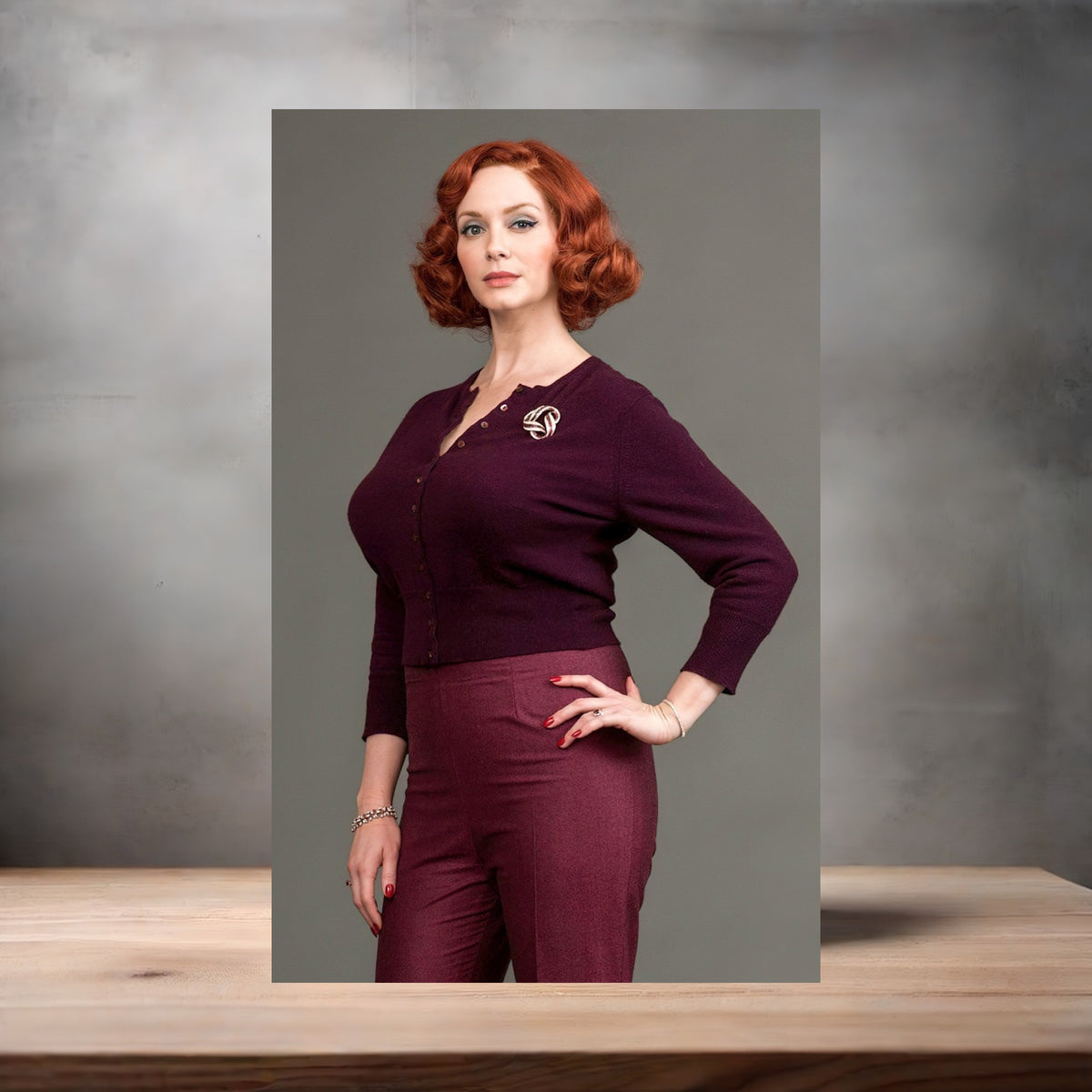 Christina Hendricks Sexy Posters in glossy or matte. 24 options to choose from. Mad Men