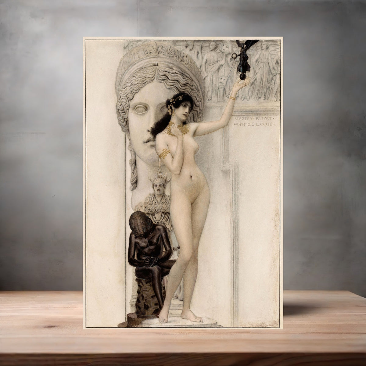 Gustav Klimt Museum painting Posters in glossy or matte. 24 options to choose from.