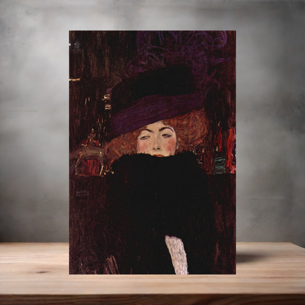 Gustav Klimt Museum painting Posters in glossy or matte. 24 options to choose from.
