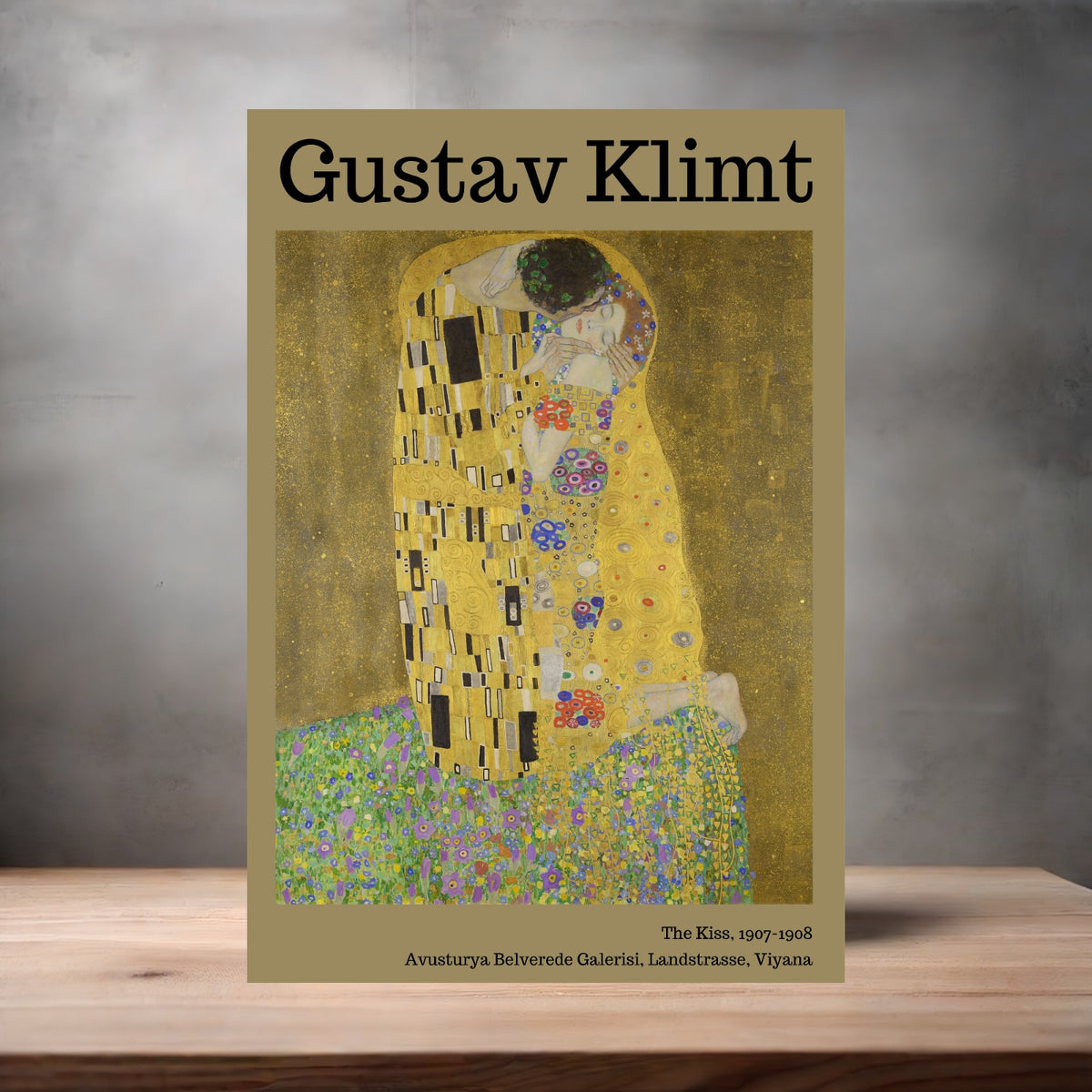 Gustav Klimt Museum painting Posters in glossy or matte. 24 options to choose from.