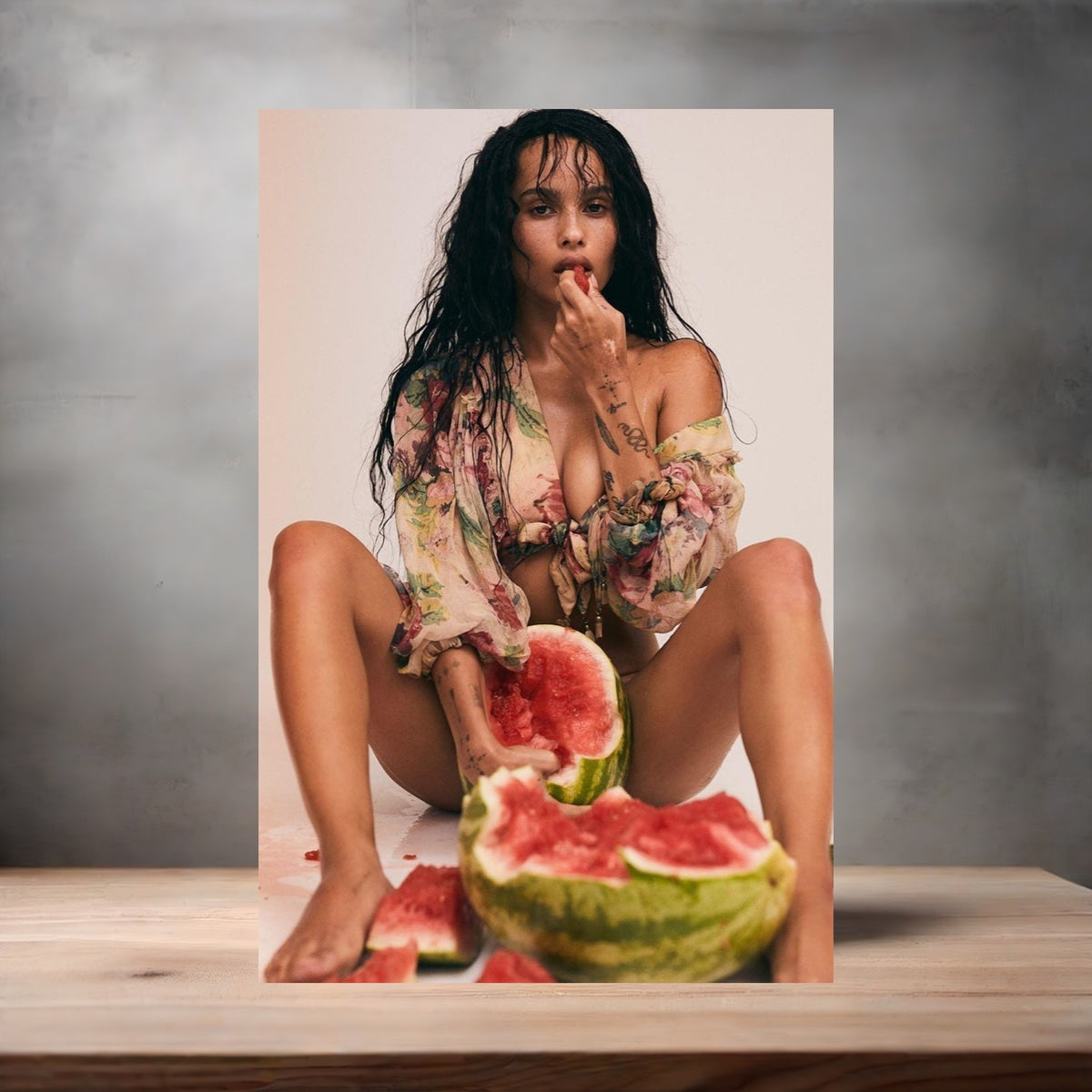 Zoe Kravitz Sexy Posters in glossy or matte. 24 options to choose from. NSFW