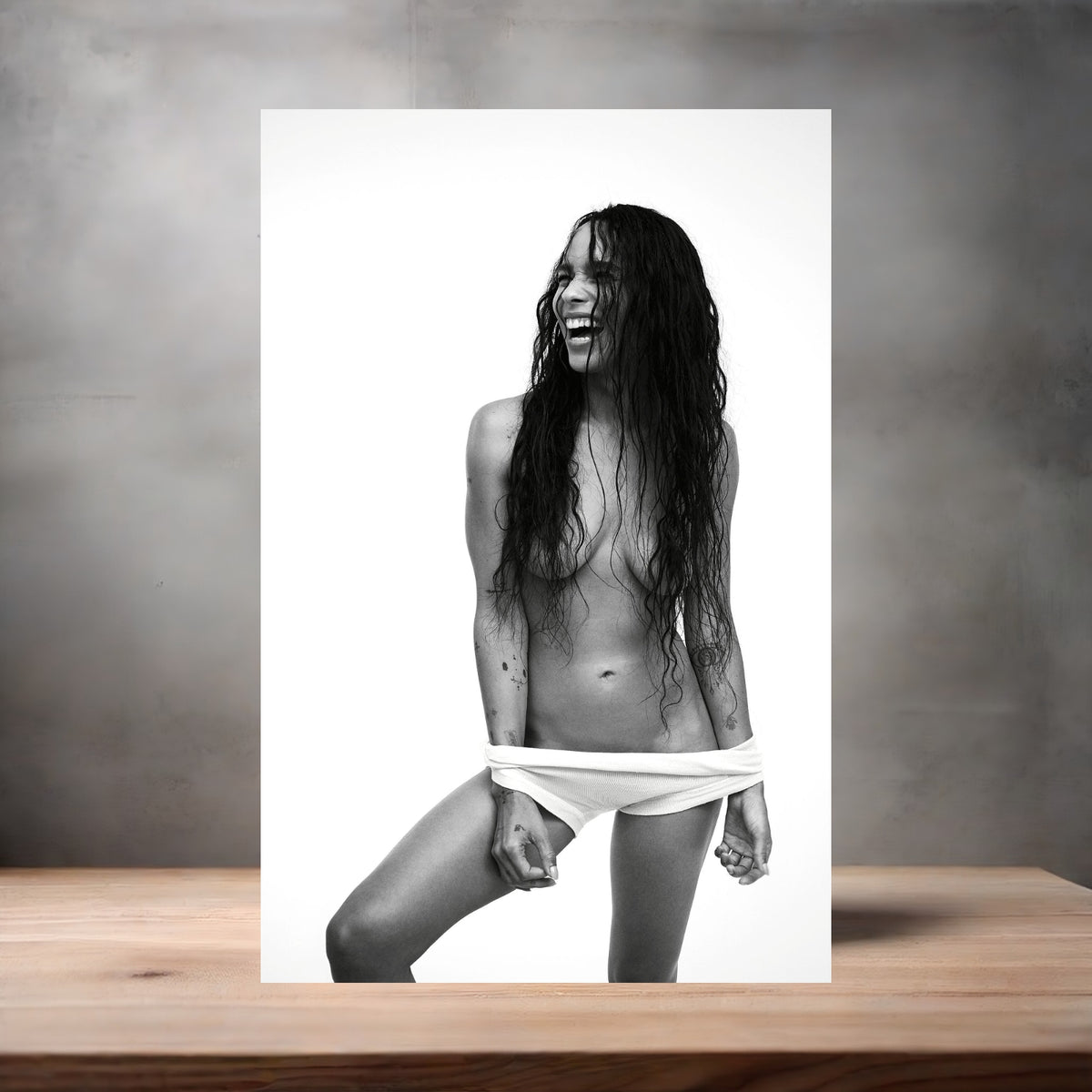 Zoe Kravitz Sexy Posters in glossy or matte. 24 options to choose from. NSFW