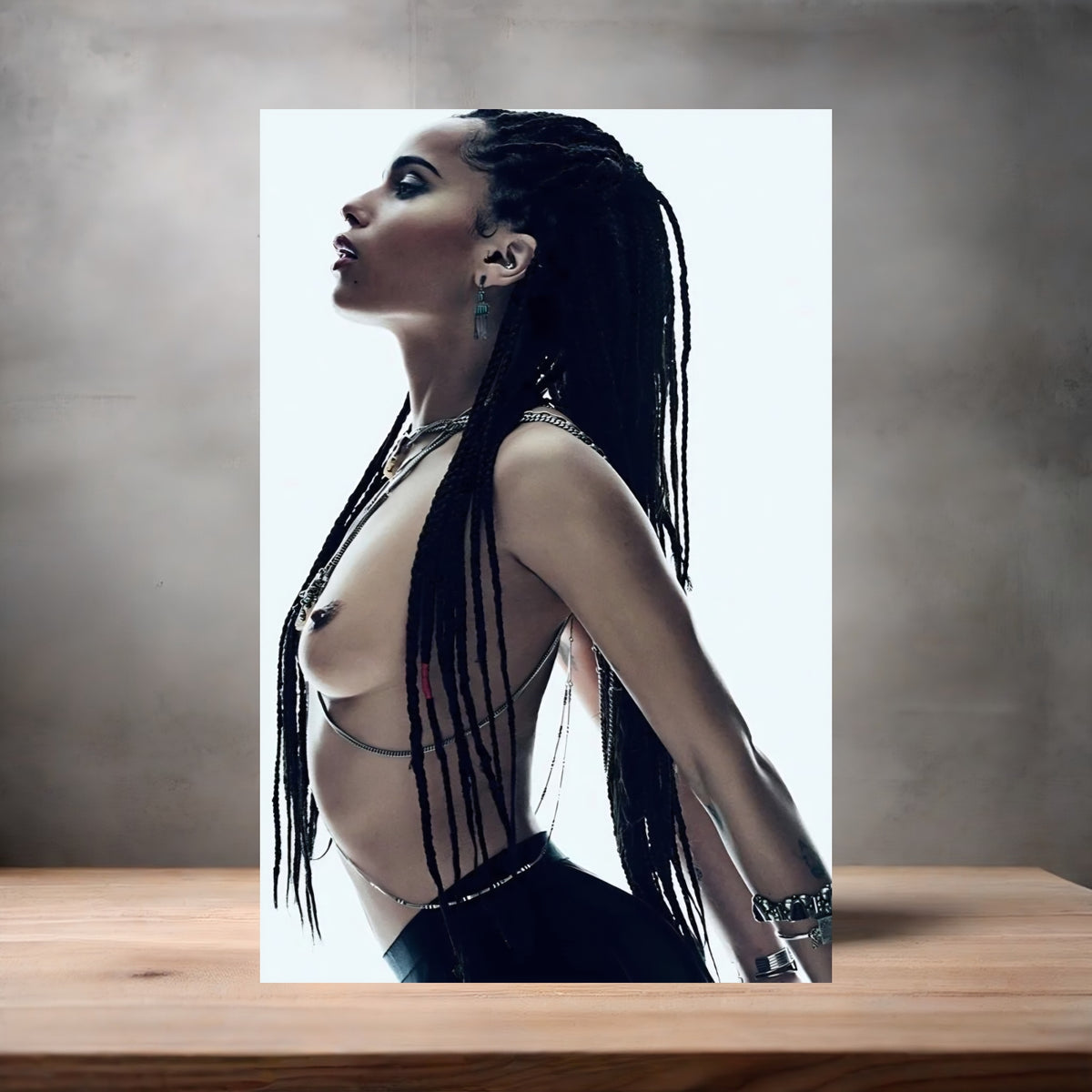 Zoe Kravitz Sexy Posters in glossy or matte. 24 options to choose from. NSFW