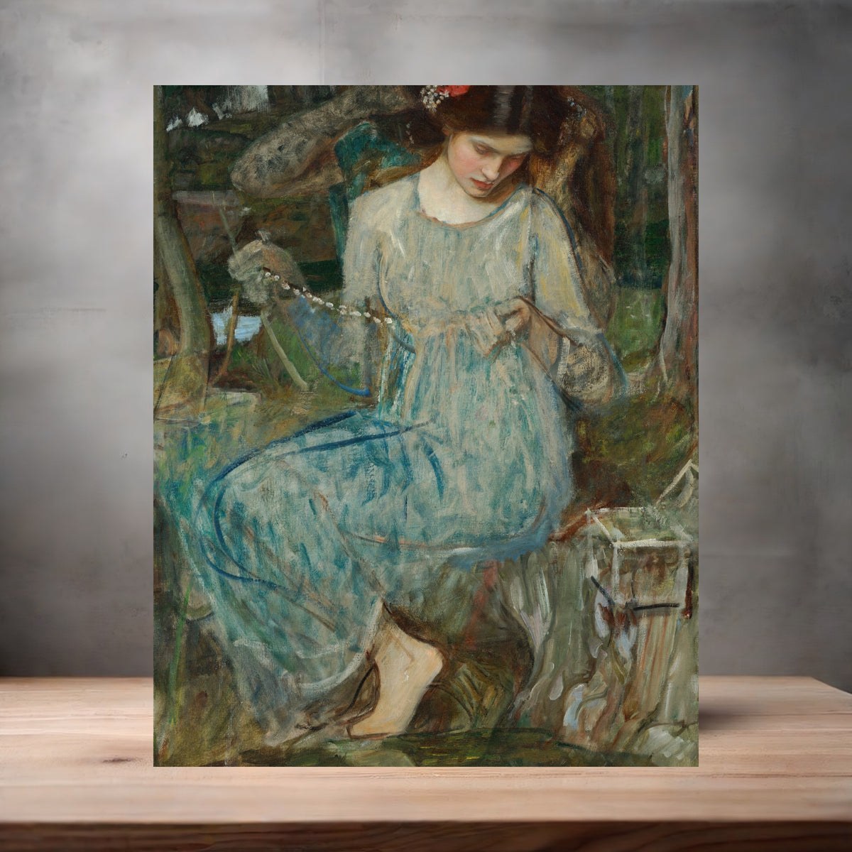 John William Waterhouse 8.5 x 11" art print set of 2, glossy and matte. 24 options to choose from.