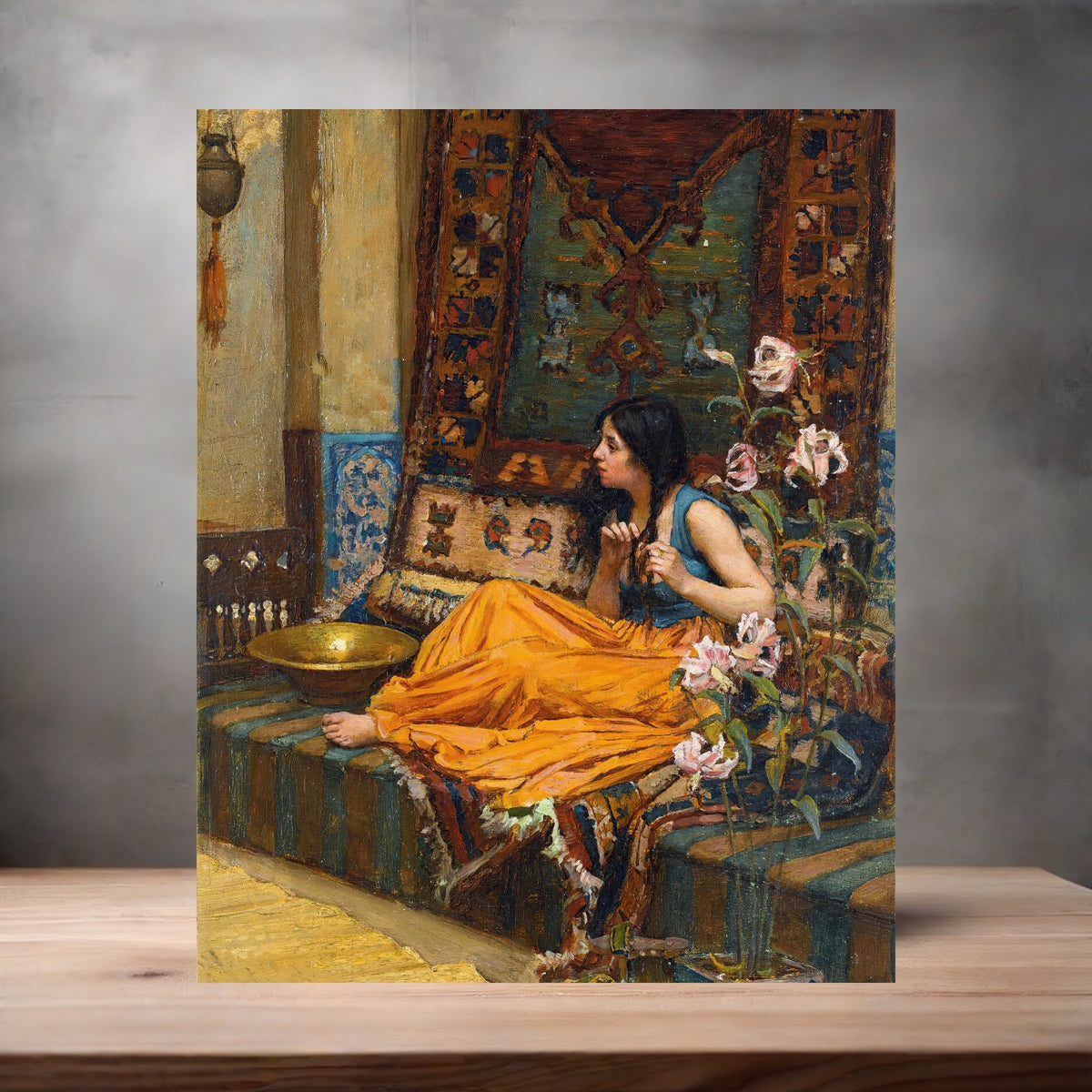 John William Waterhouse 8.5 x 11" art print set of 2, glossy and matte. 24 options to choose from.