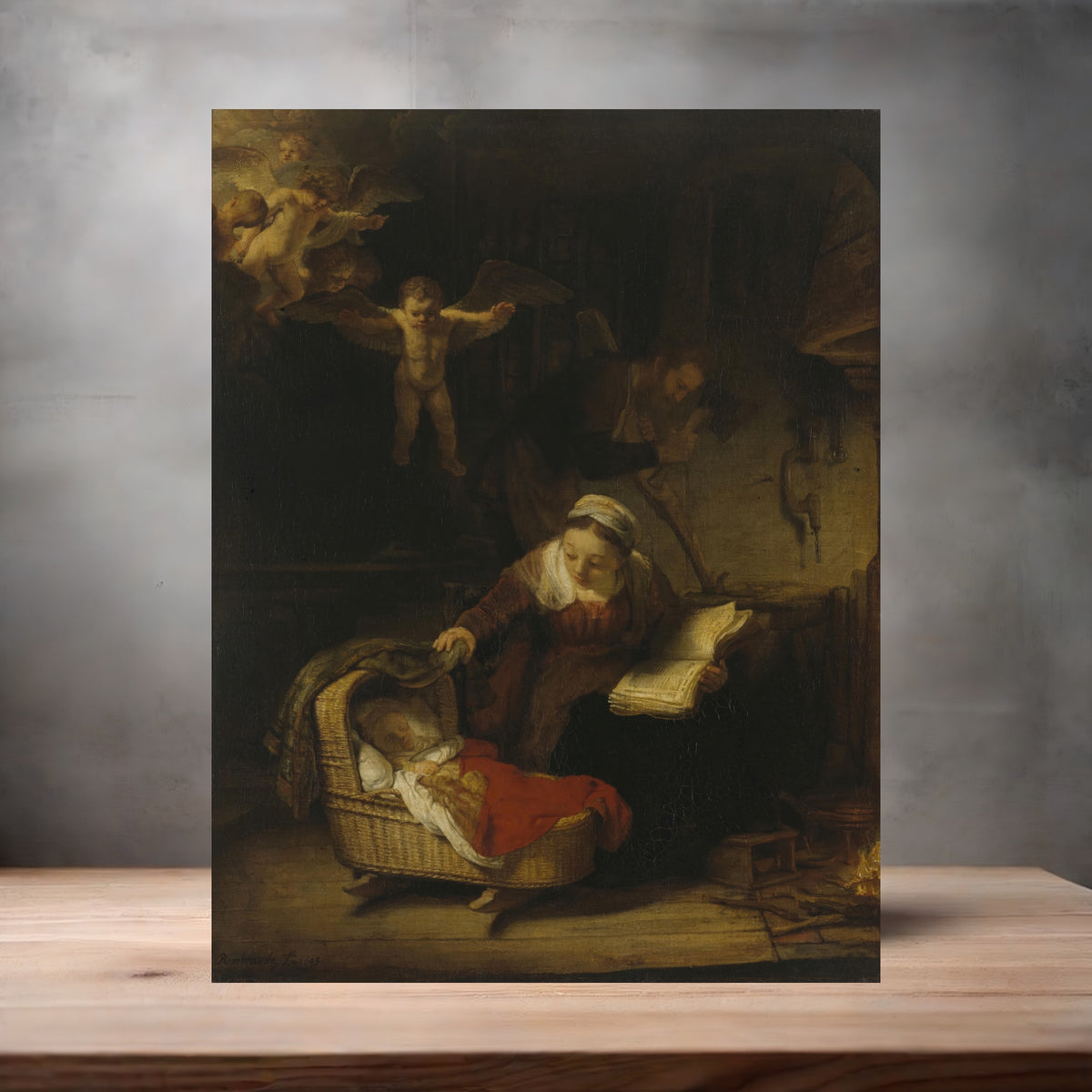Rembrandt 8.5 x 11" art print set of 2, glossy and matte. 24 options to choose from.