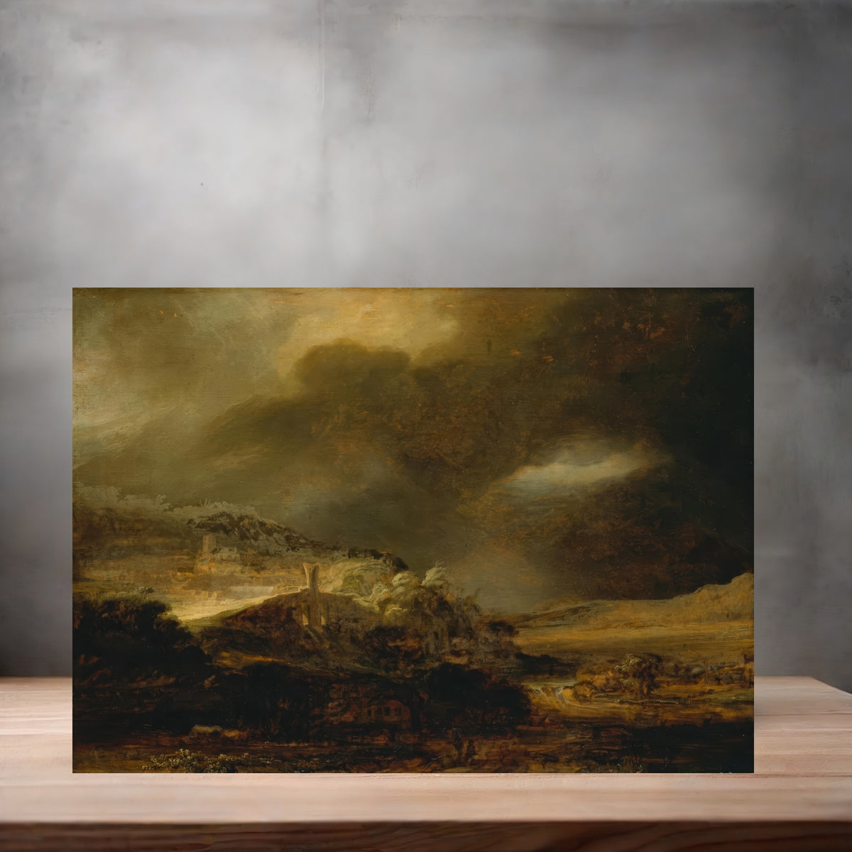 Rembrandt 8.5 x 11" art print set of 2, glossy and matte. 24 options to choose from.