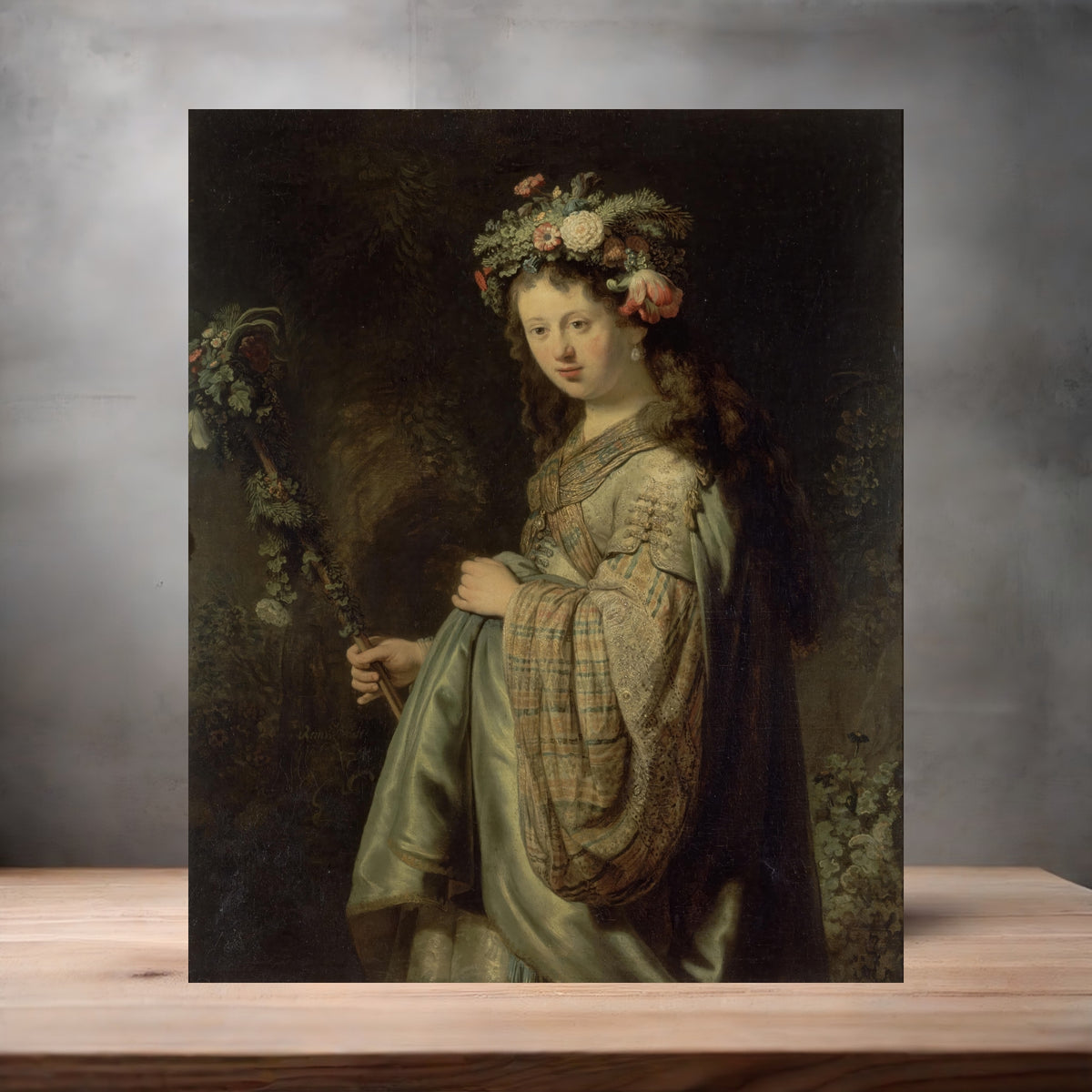 Rembrandt 8.5 x 11" art print set of 2, glossy and matte. 24 options to choose from.