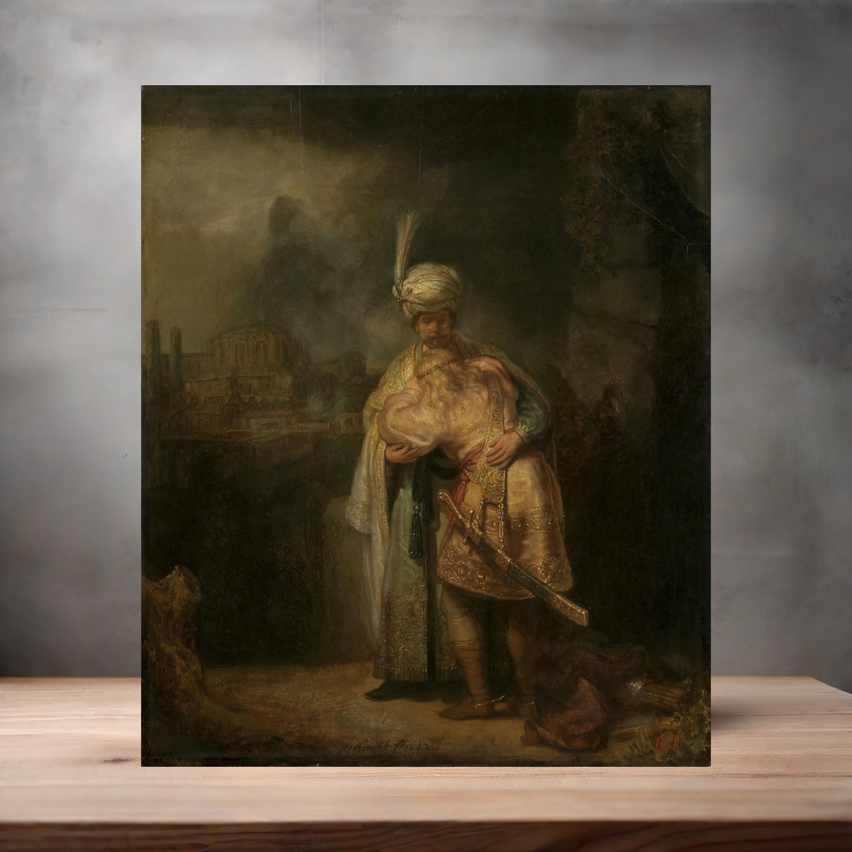 Rembrandt 8.5 x 11" art print set of 2, glossy and matte. 24 options to choose from.
