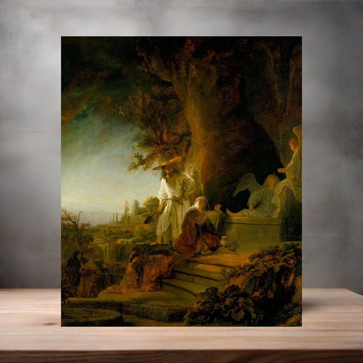 Rembrandt 8.5 x 11" art print set of 2, glossy and matte. 24 options to choose from.