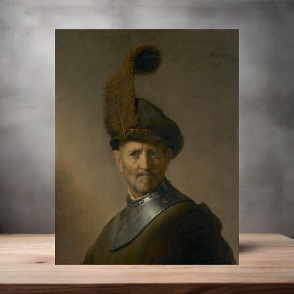 Rembrandt 8.5 x 11" art print set of 2, glossy and matte. 24 options to choose from.