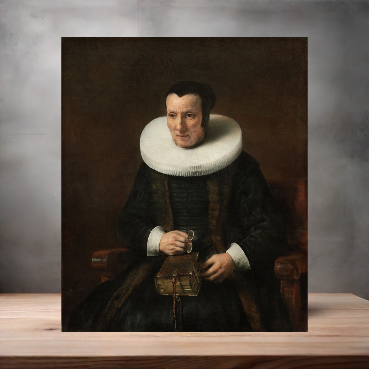 Rembrandt 8.5 x 11" art print set of 2, glossy and matte. 24 options to choose from.
