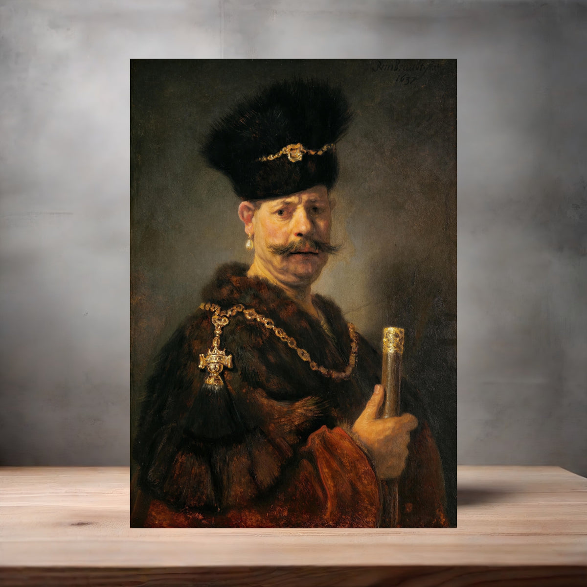 Rembrandt 8.5 x 11" art print set of 2, glossy and matte. 24 options to choose from.