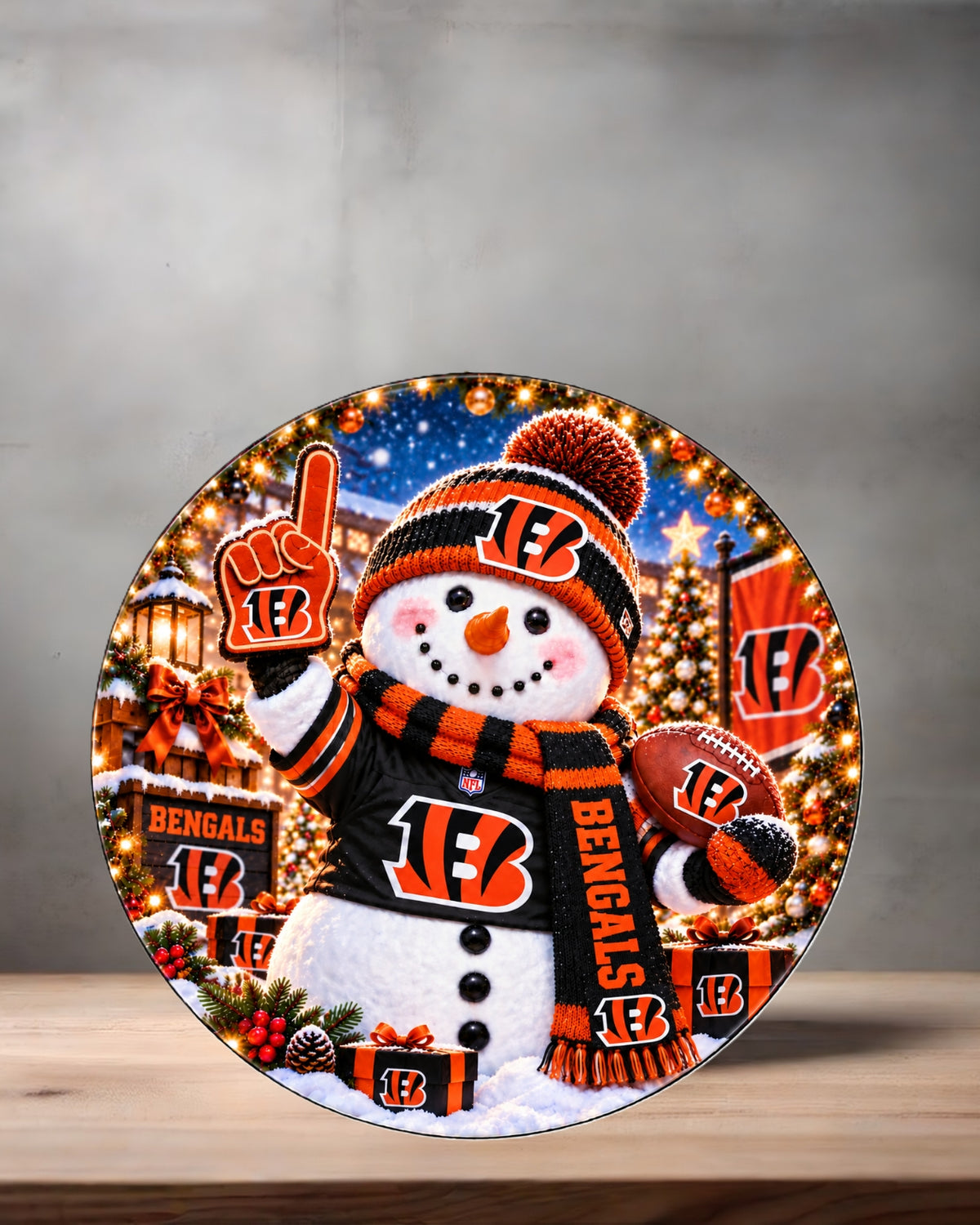 NFL Snowman ceramic Christmas ornament. 16 options to choose from. All AFC teams