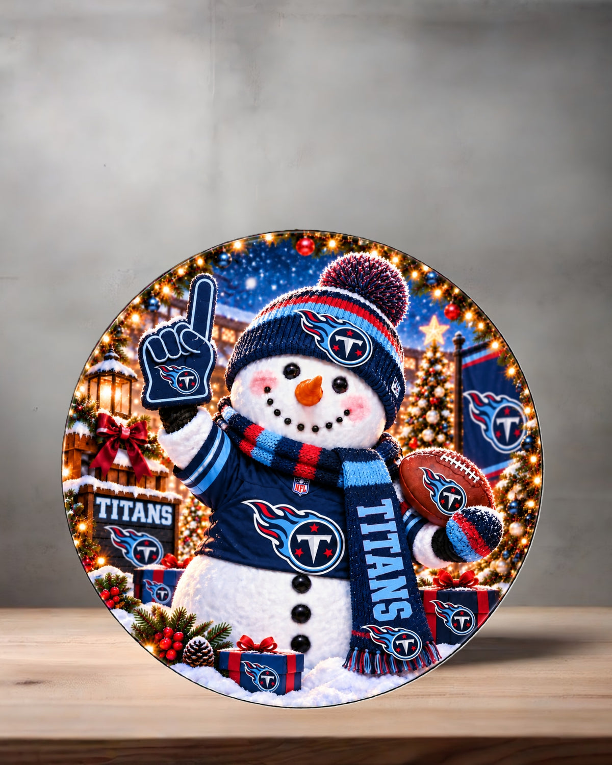 NFL Snowman ceramic Christmas ornament. 16 options to choose from. All AFC teams