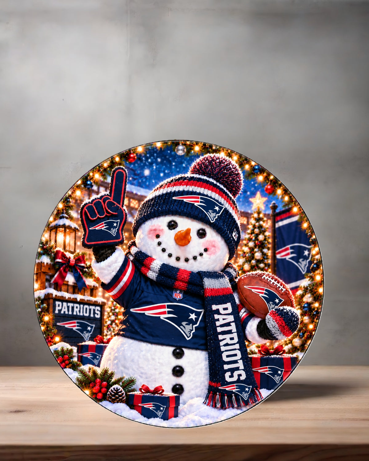 NFL Snowman ceramic Christmas ornament. 16 options to choose from. All AFC teams