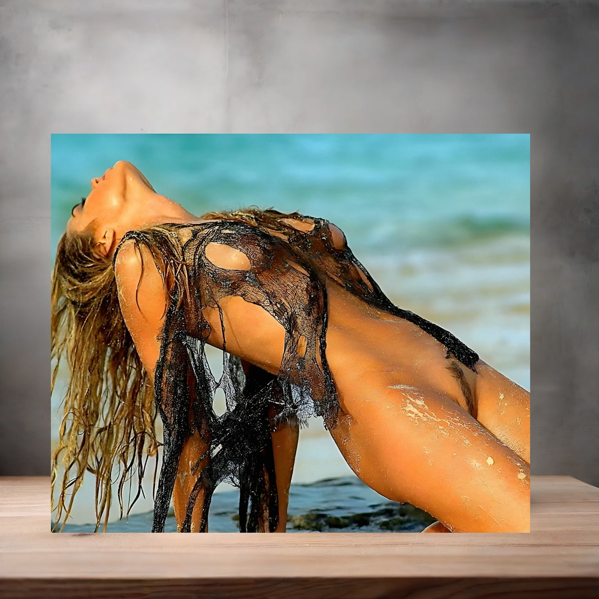 Denise Richards poster prints in multiple sizes and material. Playboy, NSFW
