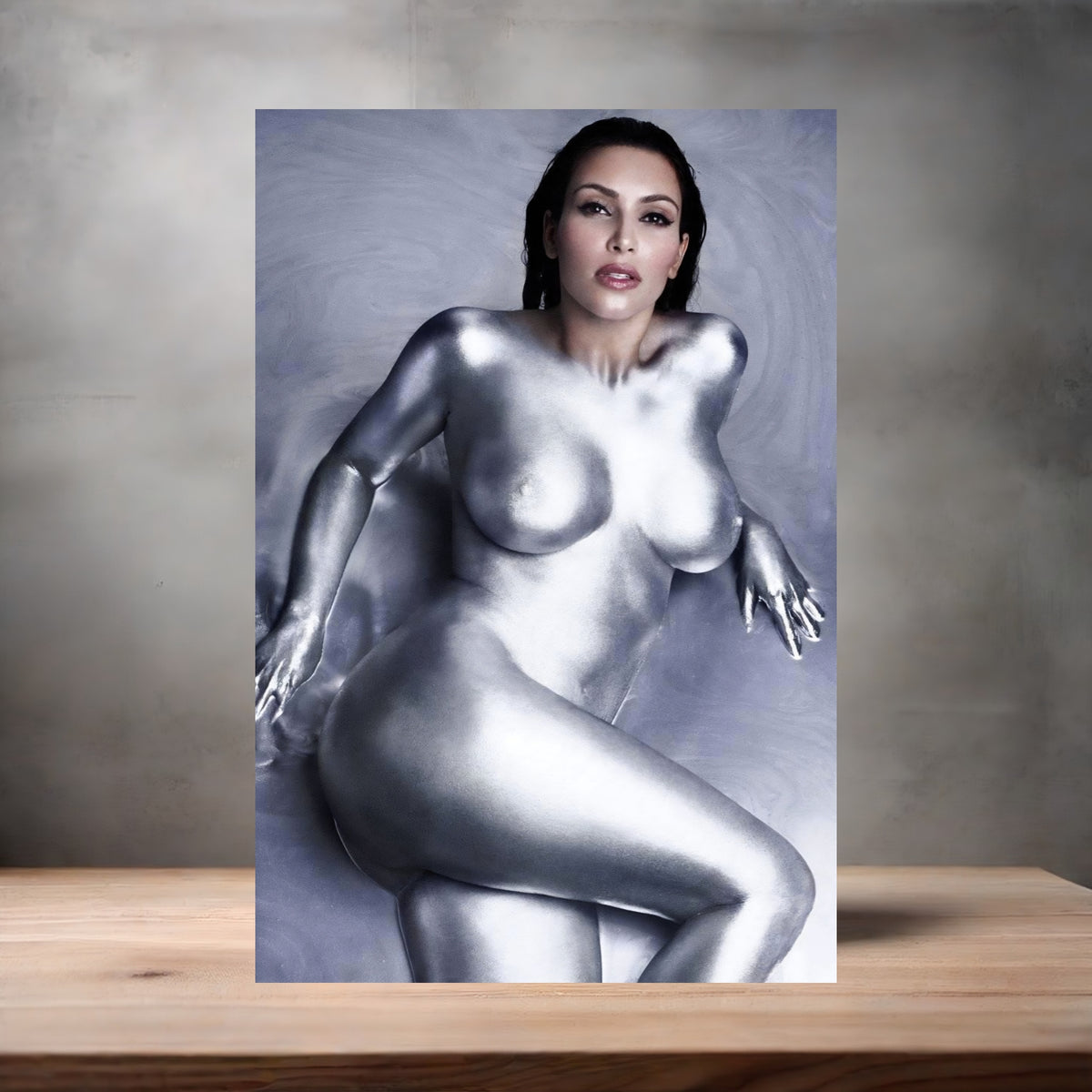 Kim Kardashian poster prints in multiple sizes and material. Playboy, NSFW v2