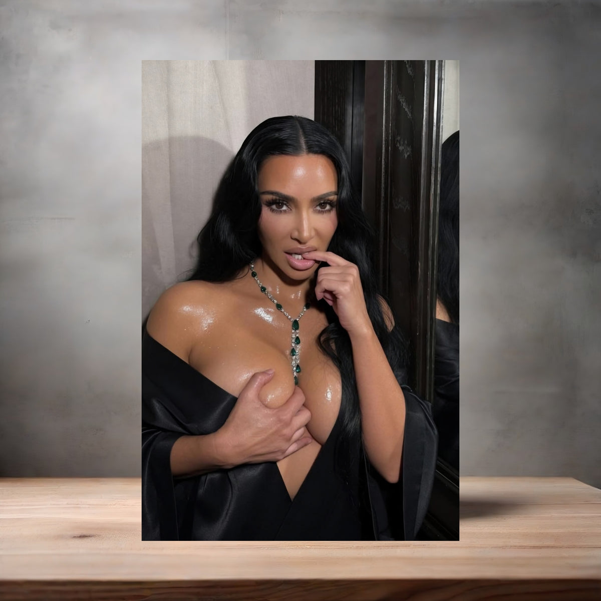 Kim Kardashian poster prints in multiple sizes and material. Playboy, NSFW v2