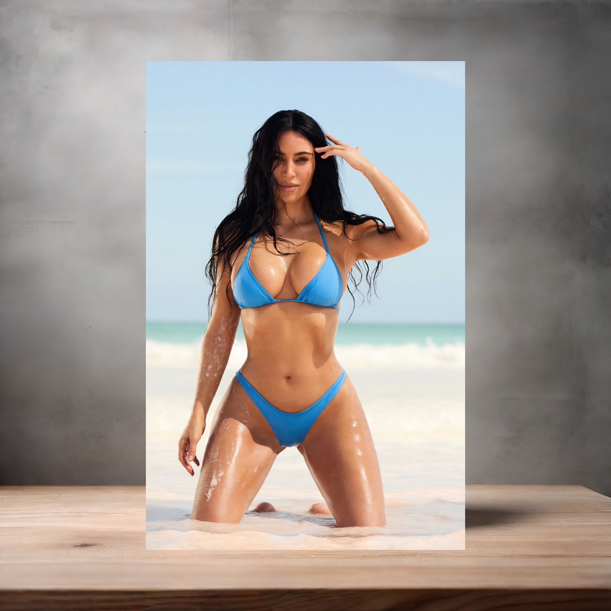 Kim Kardashian poster prints in multiple sizes and material. Playboy, NSFW v2