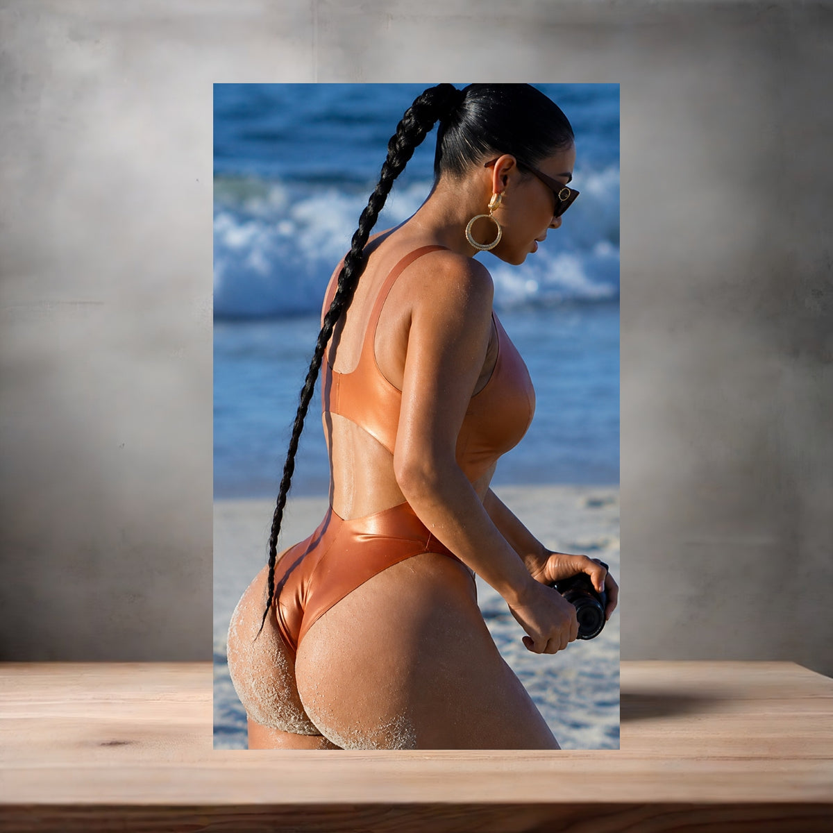 Kim Kardashian poster prints in multiple sizes and material. Playboy, NSFW