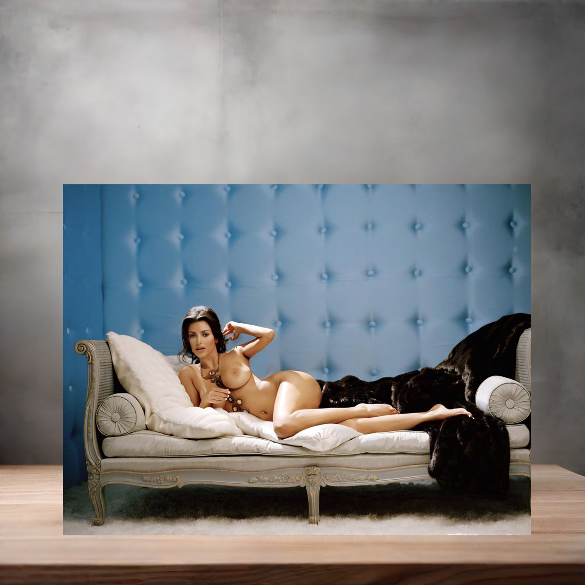 Kim Kardashian poster prints in multiple sizes and material. Playboy, NSFW