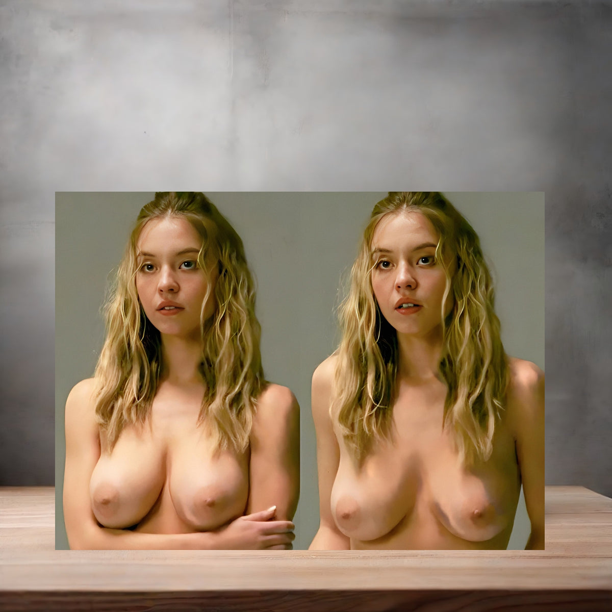 Sydney Sweeney poster prints in multiple sizes and material. NSFW  v2