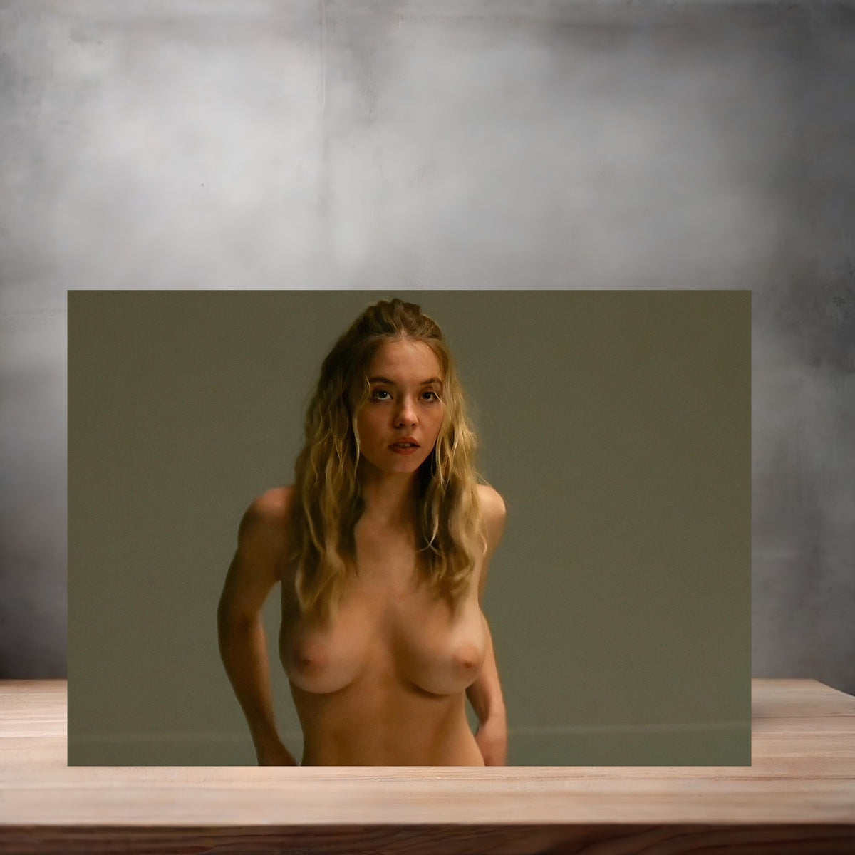 Sydney Sweeney poster prints in multiple sizes and material. NSFW  v2