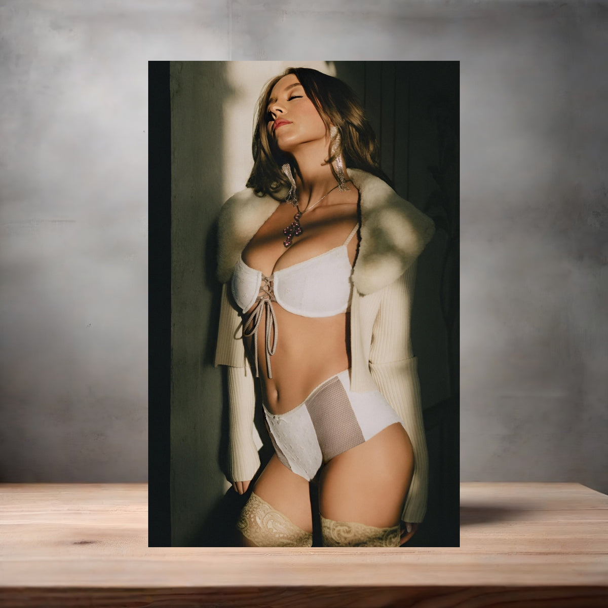 Sydney Sweeney poster prints in multiple sizes and material. NSFW  v2