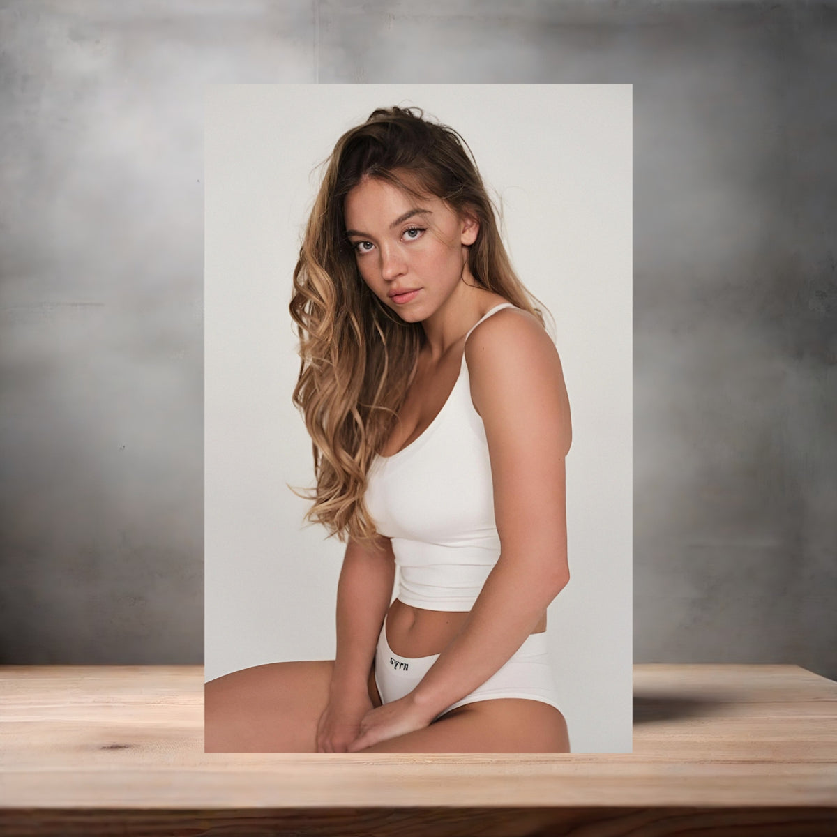 Sydney Sweeney poster prints in multiple sizes and material. NSFW  v2