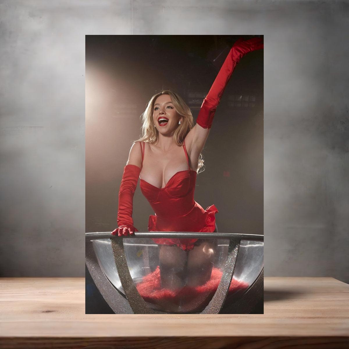 Sydney Sweeney poster prints in multiple sizes and material. NSFW  v2