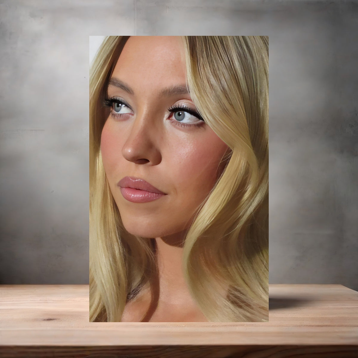 Sydney Sweeney poster prints in multiple sizes and material. NSFW