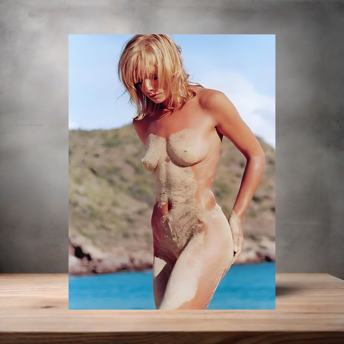 Jaime Pressly poster prints in multiple sizes and material. Playboy NSFW v2