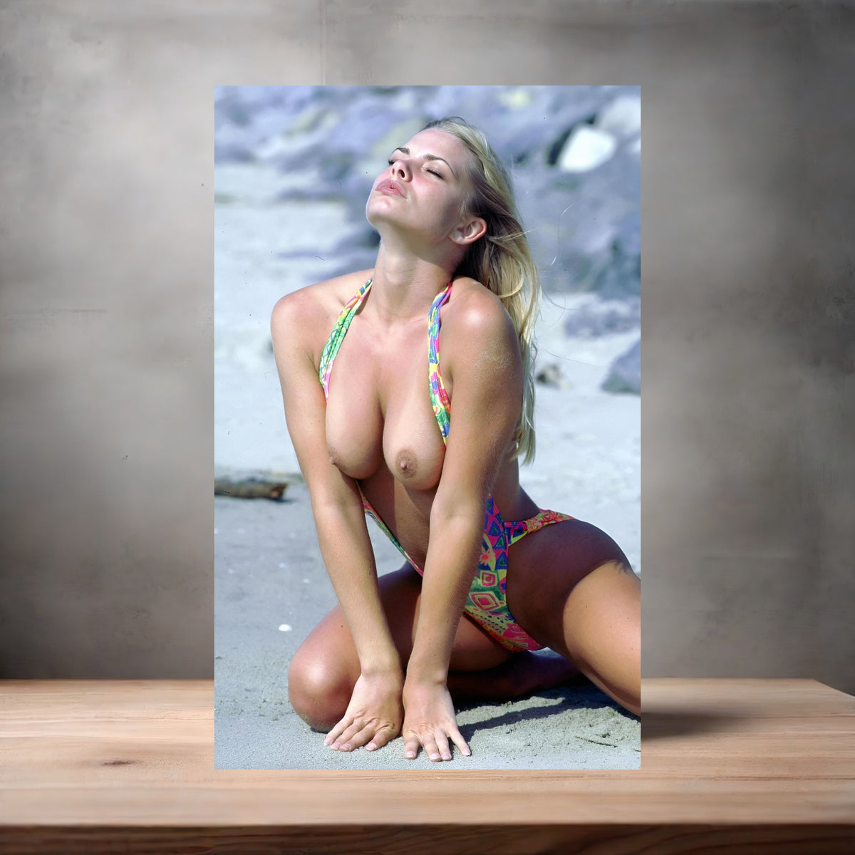 Jaime Pressly poster prints in multiple sizes and material. Playboy NSFW