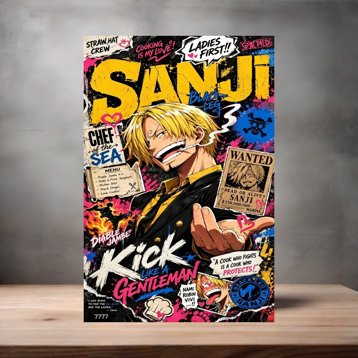 One Piece poster prints in multiple sizes and material. Anime series, 24 posters v2