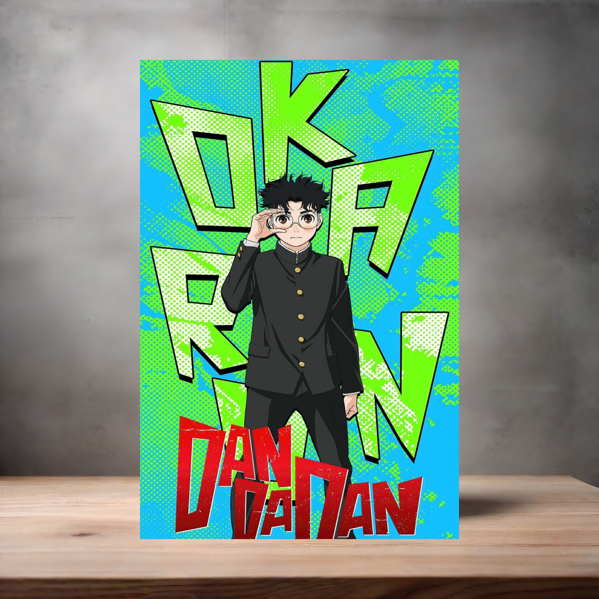 Dandadan poster prints in multiple sizes and material. Anime series, 24 posters