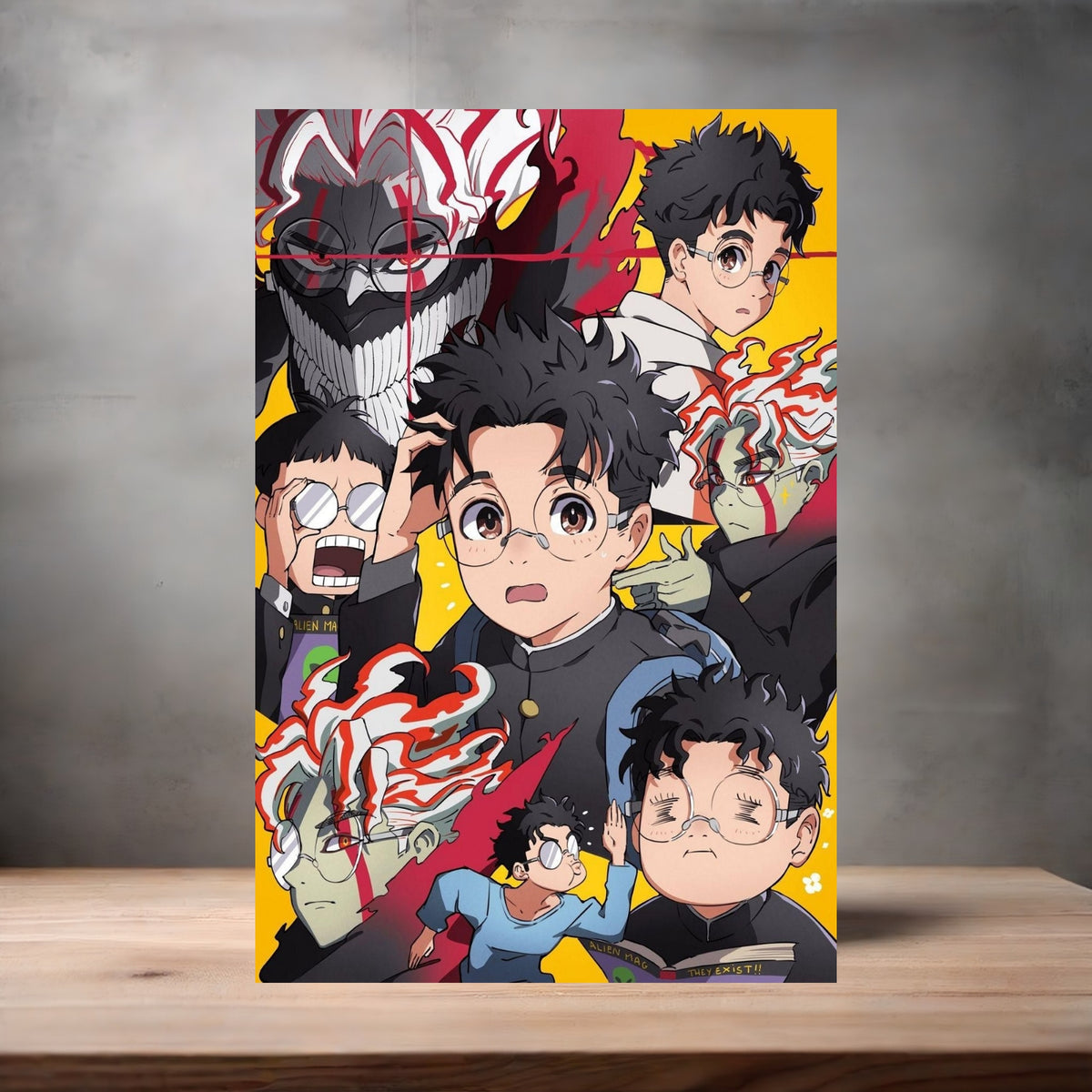 Dandadan poster prints in multiple sizes and material. Anime series, 24 posters