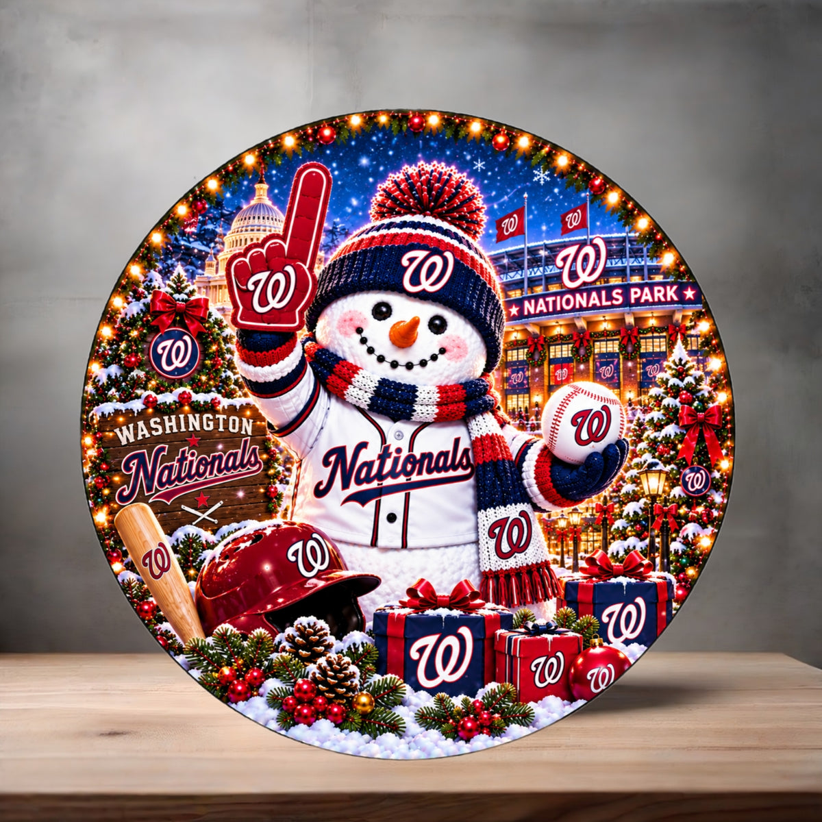 MLB Snowman ceramic Christmas ornament. 15 options to choose from. All NL teams