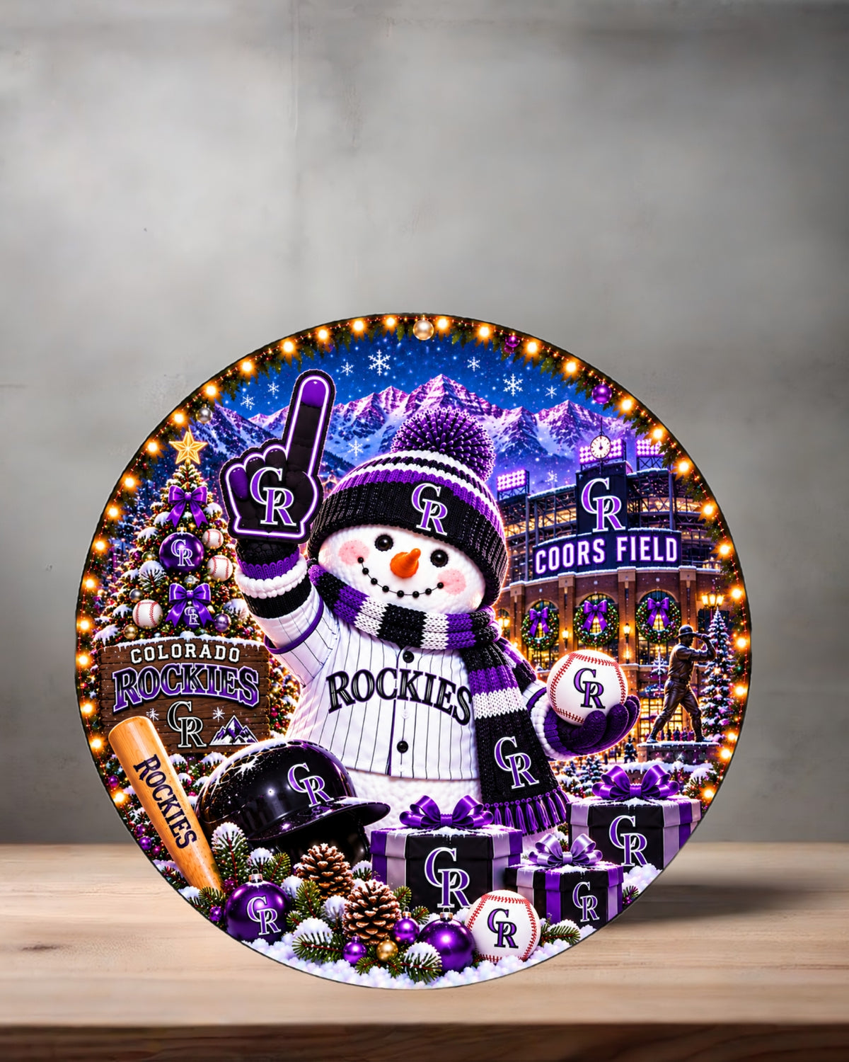 MLB Snowman ceramic Christmas ornament. 15 options to choose from. All NL teams