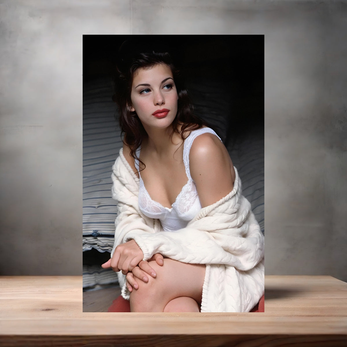 Liv Tyler poster prints in multiple sizes and material. NSFW, 24 different photos