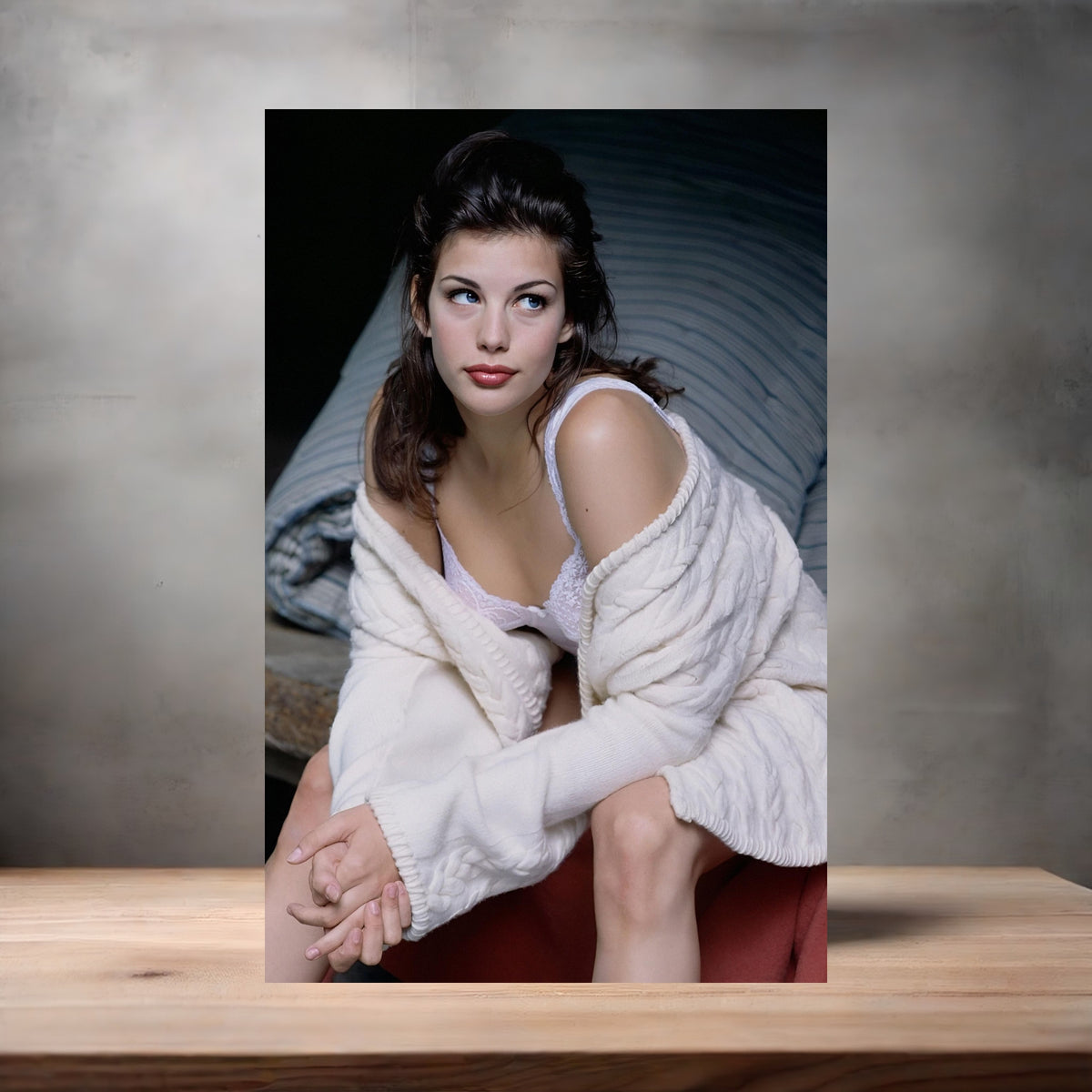 Liv Tyler poster prints in multiple sizes and material. NSFW, 24 different photos