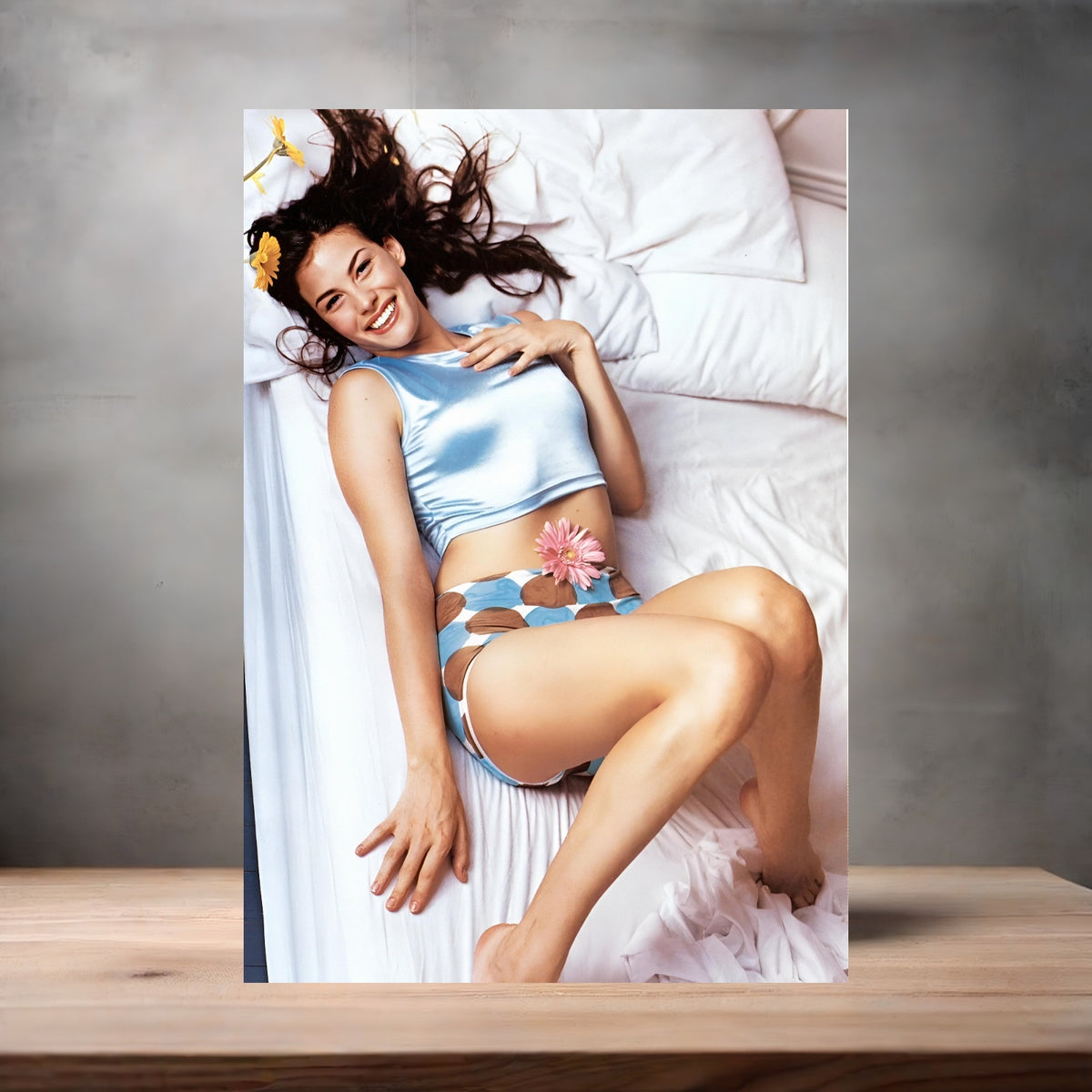 Liv Tyler poster prints in multiple sizes and material. NSFW, 24 different photos