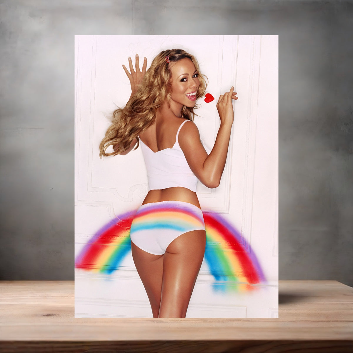 Mariah Carey poster prints in multiple sizes and material. 24 Sexy posters to choose from ver. 3